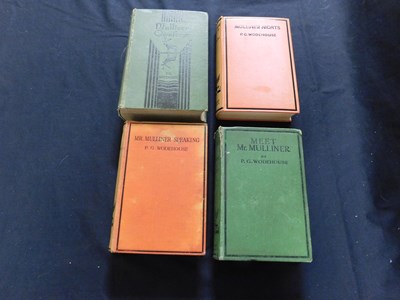 Lot 113 - P G WODEHOUSE: 4 titles: MEET MR MULLINER,...