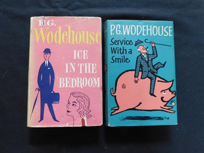 Lot 114 - P G WODEHOUSE: 2 titles: ICE IN THE BEDROOM,...