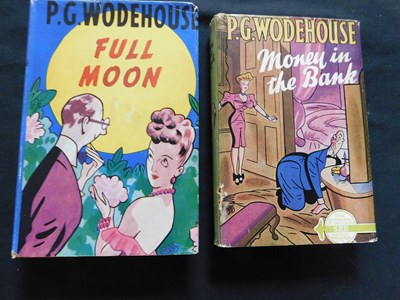 Lot 115 - P G WODEHOUSE: 2 titles: MONEY IN THE BANK,...