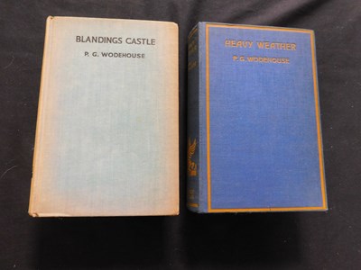 Lot 121 - P G WODEHOUSE: 2 titles: HEAVY WEATHER, London,...