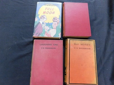 Lot 123 - P G WODEHOUSE: 4 titles: BIG MONEY, London,...