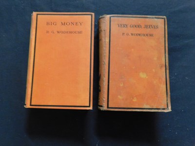 Lot 133 - P G WODEHOUSE: 2 titles: VERY GOOD JEEVES,...