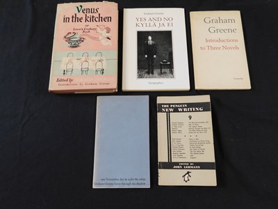 Lot 163 - GRAHAM GREENE: 3 titles: INTRODUCTIONS TO...