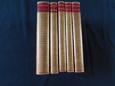 Lot 128 - ALFRED LORD TENNYSON: 5 titles, all published...