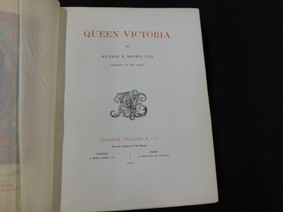 Lot 273 - R HOLMES: QUEEN VICTORIA, London and Paris,...