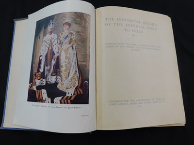 Lot 277 - THE HISTORICAL RECORD OF THE IMPERIAL VISIT TO...