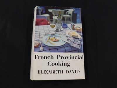 Lot 307 - ELIZABETH DAVID: FRENCH PROVINCIAL COOKING,...