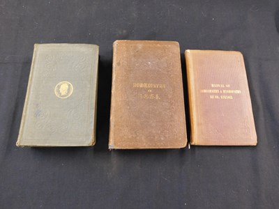 Lot 324 - JOHN RUTHERFORD RUSSELL (EDS); HOMEOPATHY IN...