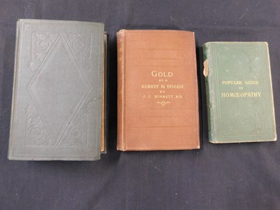 Lot 325 - JAMES COMPTON BURNETT: GOLD AS A REMEDY IN...