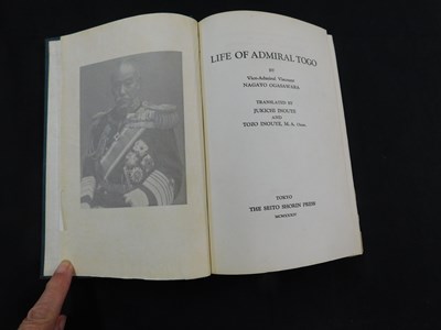 Lot 328 - NAGAYO OGASAWARA, LIFE OF ADMIRAL TOGO, trans,...