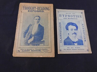 Lot 341 - ALBERT MORROW, THOUGHT - READING EXPOSED HOW...