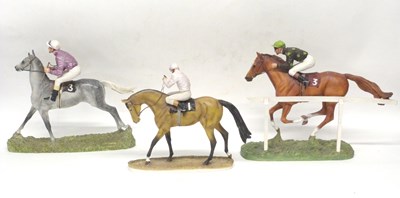 Lot 44 - Hamilton Collection Racehorse Figures