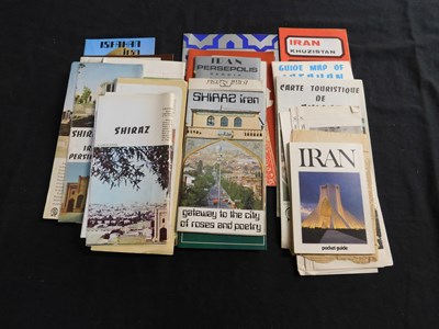 Lot 457 - Packet: 20 plus Iran Travel Brochures/Guides,...