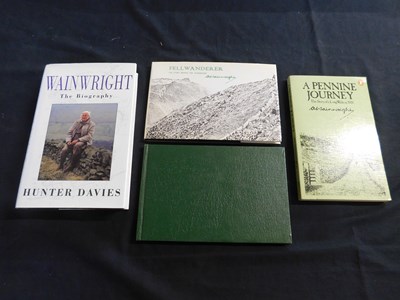 Lot 463 - HUNTER DAVIES: WAINWRIGHT THE BIOGRAPHY:...