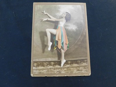 Lot 301 - Colour Photo of a young female dancer signed...