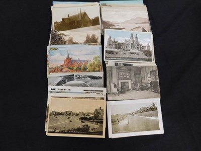 Lot 493 - Box: circa 350 assorted picture postcards...