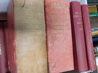 Lot 644 - Box: Kelly's East Anglian Directories