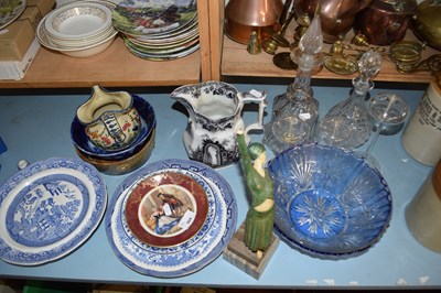 Lot 504 - MIXED LOT: VARIOUS ASSORTED CERAMICS TO...