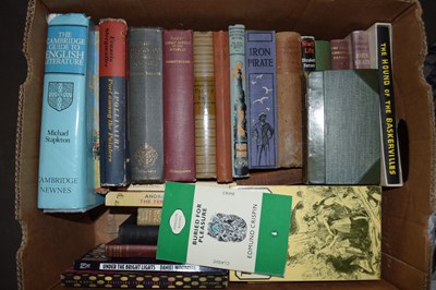 Lot 596 - 1 BOX OF MIXED BOOKS