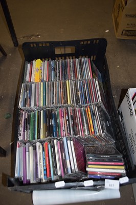 Lot 617 - 1 BOX VARIOUS CD'S