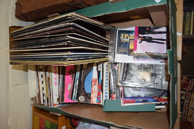 Lot 676 - BOX VARIOUS ASSORTED LP'S AND SINGLES