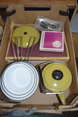 Lot 687 - BOX OF MIXED ITEMS TO INCLUDE CATHERINE HOLM...