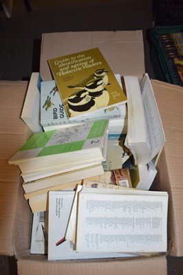 Lot 701 - 1 BOX MAINLY PAPERBACK BOOKS BIRDS AND...