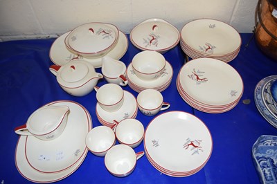 Lot 4 - QUANTITY OF CROWN DEVON STOCKHOLM PATTERN...