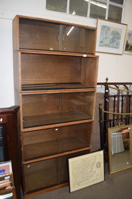 Lot 733 - SIMPLEX STACKING BOOK CASE