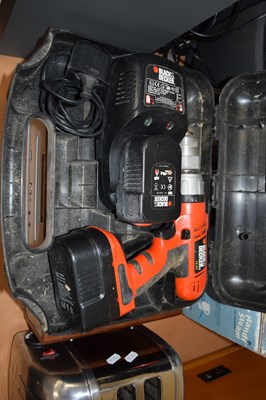 Lot 760 - BLACK & DECKER CORDLESS DRILL