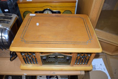 Lot 763 - WOOD CASED HI-FI RECORD PLAYER