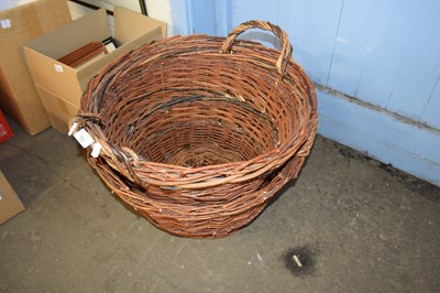 Lot 792 - 2 WICKER BASKETS