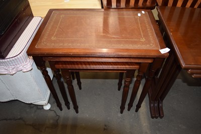 Lot 800 - NEST OF 3 OCCASSIONAL TABLES