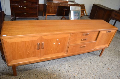 Lot 244 - G-PLAN TEAK SIDE BOARD WITH THREE DOORS AND...