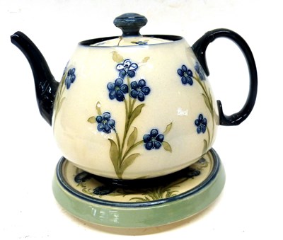 Lot 150 - Moorcroft Teapot and Stand