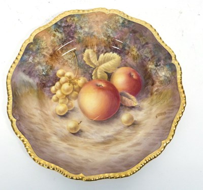 Lot 154 - Royal Worcester Painted Fruit Plate