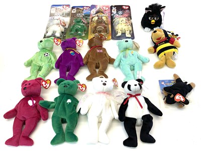 Lot 107 - Mixed lot of retired original TY Beanie Baby...