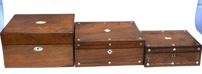 Lot 81A - Jewellery Boxes