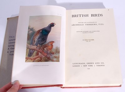 Lot 204 - Ornithological book interest – “British Birds”...