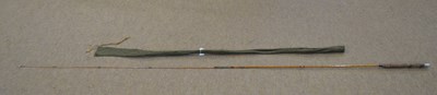 Lot 361 - 20th century 2-part bamboo fly fishing rod...