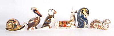 Lot 53 - Royal Crown Derby Paperweights