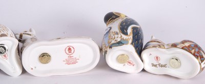 Lot 53 - Royal Crown Derby Paperweights