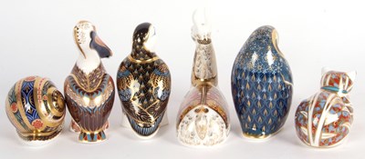 Lot 53 - Royal Crown Derby Paperweights