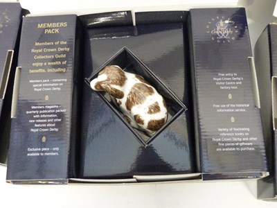 Lot 70 - Crown Derby Paperweights