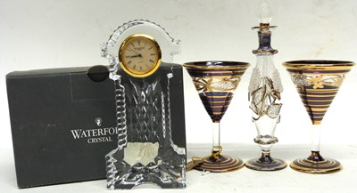 Lot 24 - Waterford Model of Grandfather Clock