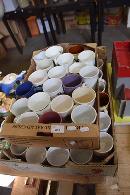 Lot 610 - LARGE MIXED LOT:  ASSORTED MUGS