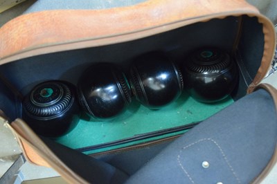 Lot 621 - CASE OF LAWN BOWLS