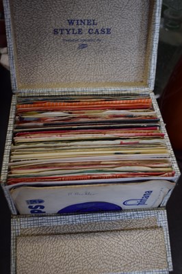 Lot 645 - SMALL CASE OF VARIOUS ASSORTED SINGLES