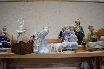 Lot 654 - MIXED LOT:  VARIOUS MUSICAL AND OTHER ORNAMENTS