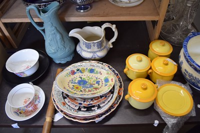 Lot 664 - MIXED LOT:  ASSORTED CERAMICS TO INCLUDE...